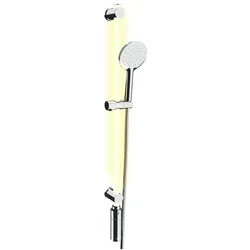 Wenko, Duschgleitstange + Brausehalter, LED