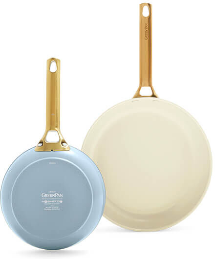 GreenPan Padova Reserve 2 Piece Frypan Set Light Blue