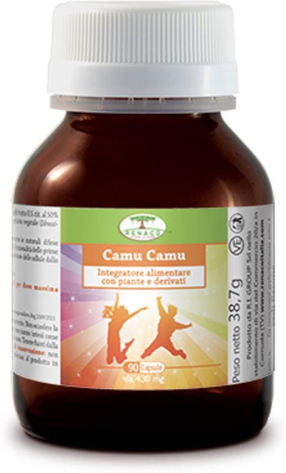 RENACO BY ALCHEMIA Renaco Camu Camu 90 Capsule - Integratore con Vitamina C per Supportare le Difese Immunitarie