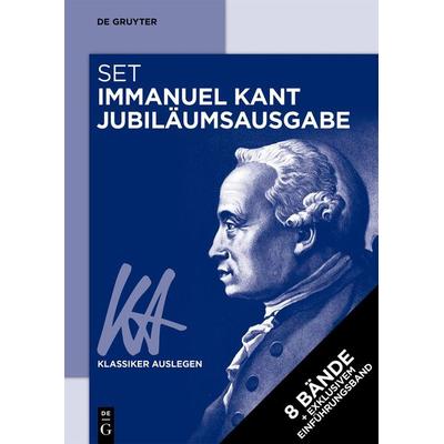 [Set Kant Jubiläumsausgabe], Set von , De Gruyter, 978-3-11-099625-8