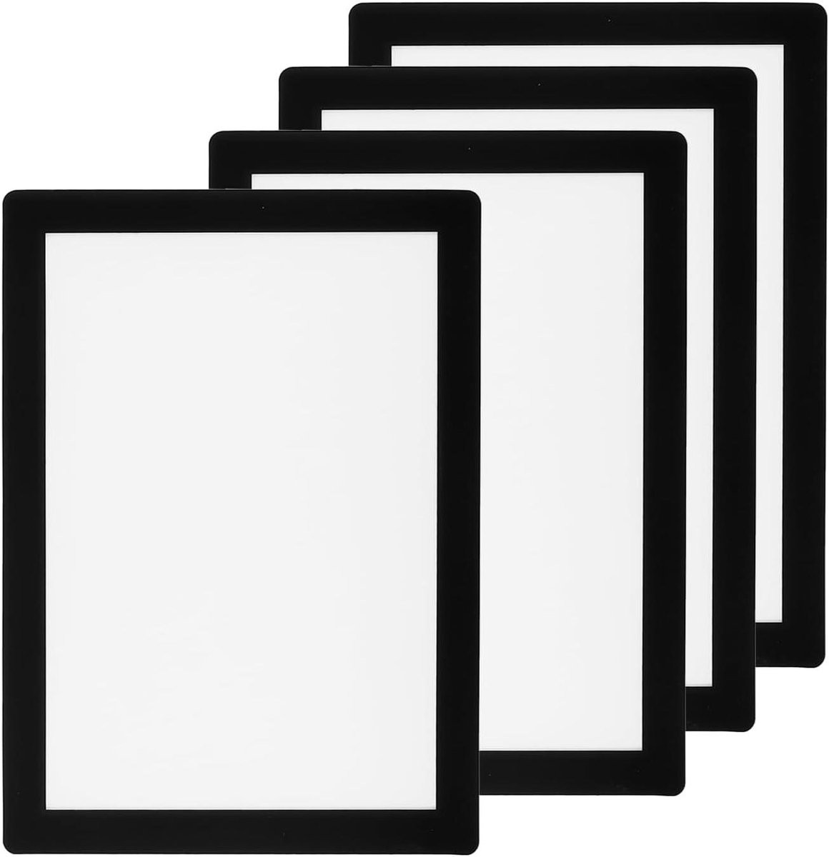 Magnetische Fotolijsten Zelfklevende Lijsten A5 Formaat Zwart