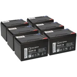 Akku kompatibel 72V 15Ah (6x12V 15Ah) E-Scooter E-Roller