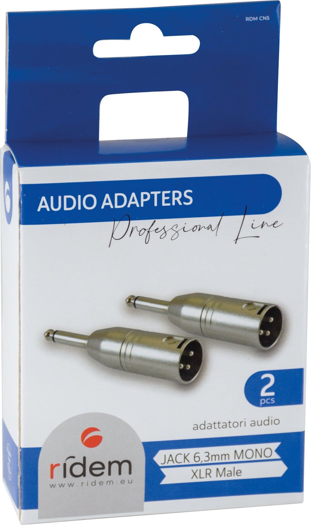 Connettore audio Ridem Rdm Cn5 Silver