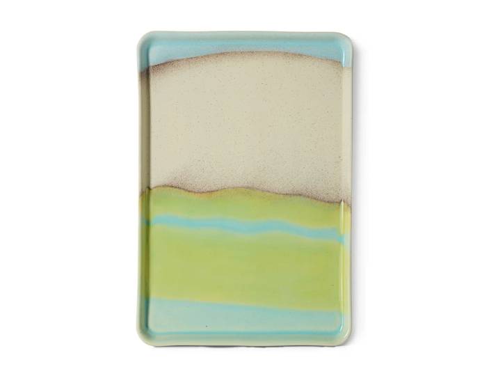 HKliving - 70's Serviertablett, 22,5 x 33 cm, glint