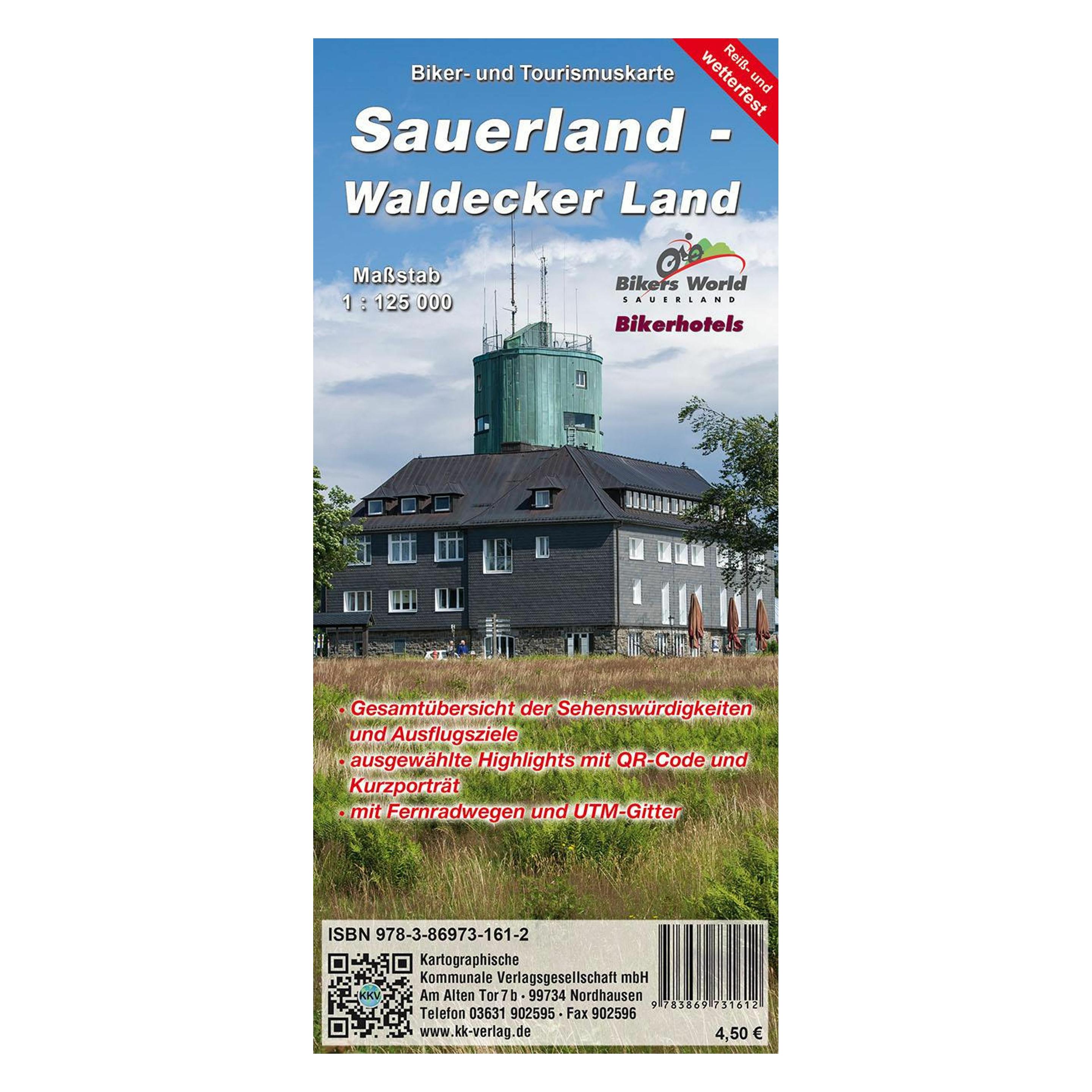 KKV Biker- u.Tourismuskarte Sauerland (40579433)