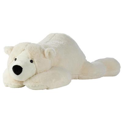 Heunec 248977 - Misanimo Eisbär liegend, Plüschtier, 50 cm