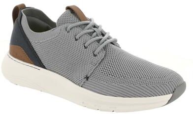 Clarks Motion Trek MX - Mens 7 Grey Oxford Shoes Medium