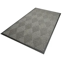 Schmutzfangmatte Mamatting WaterHog Diamond grey 180x250 cm haltbare, schmutzabweisende Matte