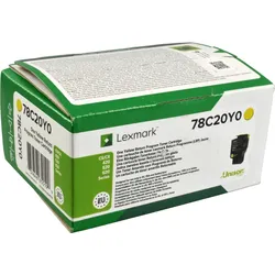 Lexmark Toner 78C20Y0 yellow