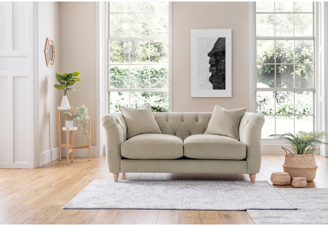 Rosdorf Park Noelia Morelia Large Sofa Putty 2