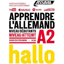 Apprendre l'allemand niveau débutants : niveau atteint A2, Sprachbücher von Schödel Bettina, Assimil S. A. S.