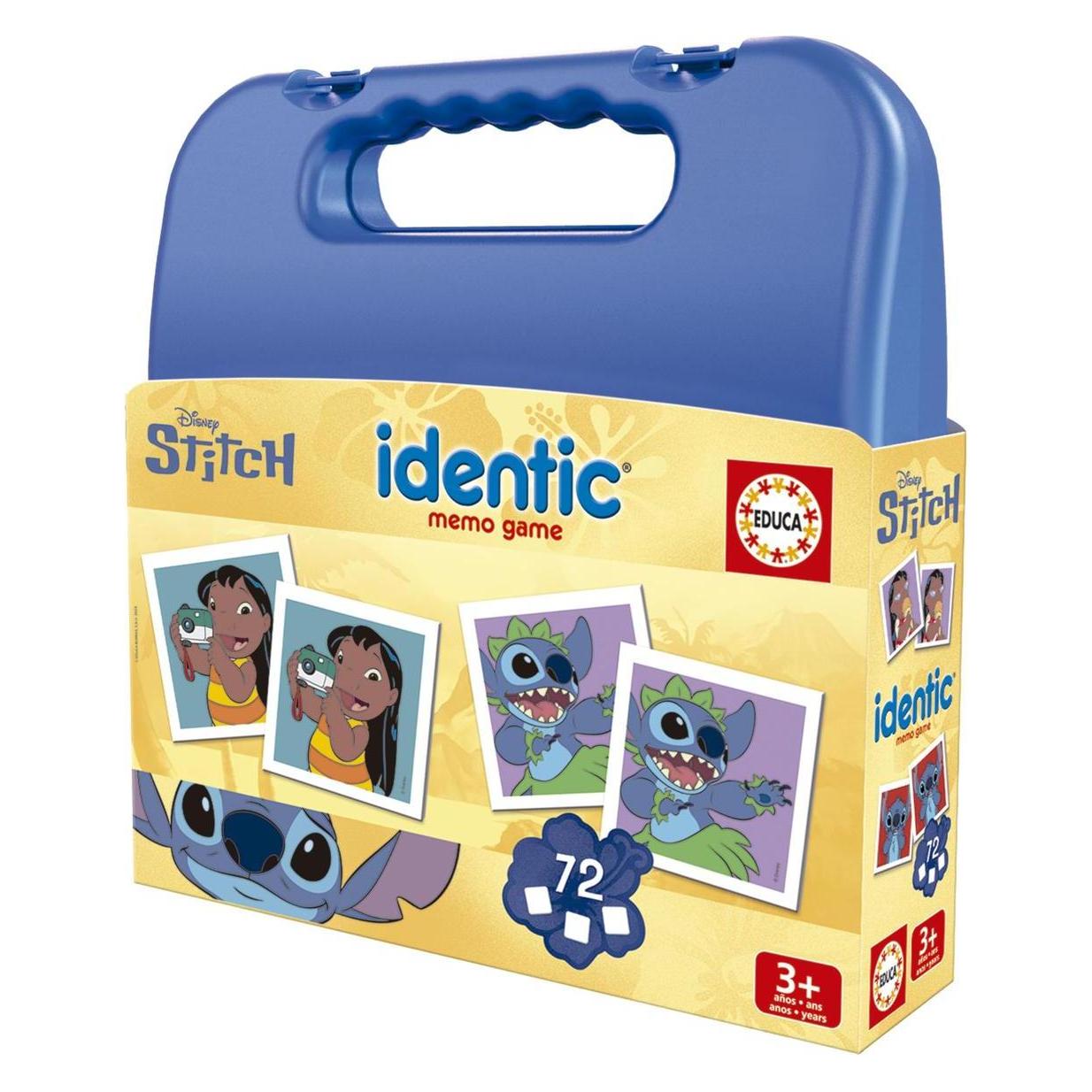 Educa Pexeso im Etui Stitch 72 Karten (Englisch, Französisch, Portugiesisch, Spanisch) (80-20315)