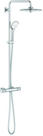 Grohe Euphoria Duschsystem 27296003 Aufputz-Thermostat, Wandmontage, chrom