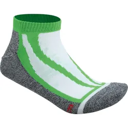 James & Nicholson Unisex CoolDry Sneaker Socken JN209 green 35-38