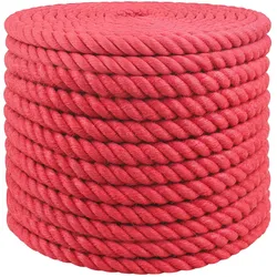 vidaXL, Seil, Natürliches Seil (25 m)
