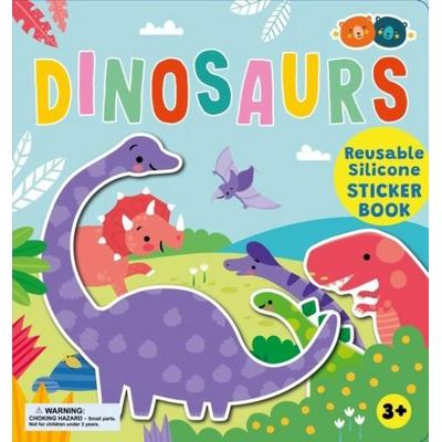 Silicone Sticker Book - Dinosaurs, Gebundene Ausgabe von , Buddy and Barney Ltd, 978-1-912544-97-4