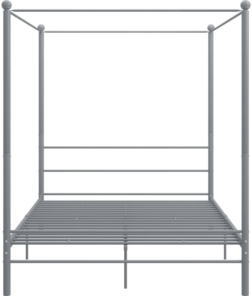 Ebern Designs Azeezah Bed Grey 160 x 200 cm