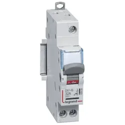 Legrand 406406 DX3 Lasttrennschalter 1-polig 32A 250VAC beleuchtet Kategorie AC-22A