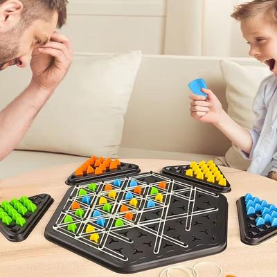 ChainMaster Triangle Chess Strategy Board Game For Kids & Adults ChainMaster Triangle Chess Strategy Board Game For Kids & Adults