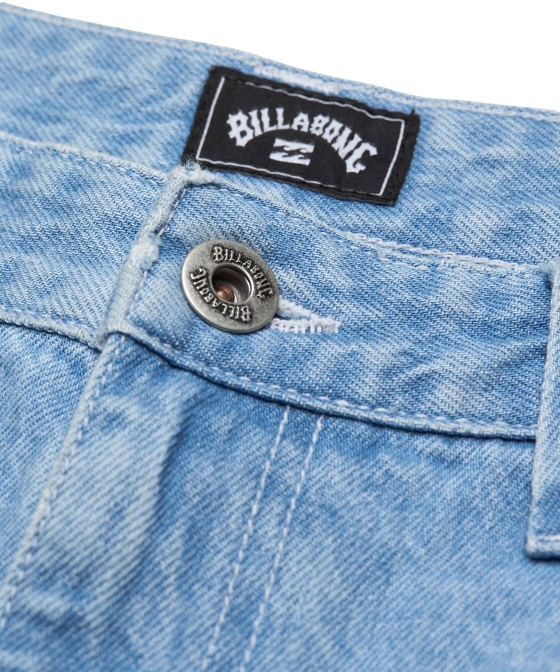 Straight-Jeans BILLABONG "Gold Coast Denim", Herren, Gr. 31SM, Normalgrössen, blau (bleach wash), Obermaterial: 80% Baumwolle, 20% Baumwolle., Jeans Straight-Jeans bleach wash 31SM, Normalgrössen