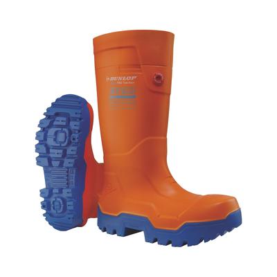 Sicherheitsstiefel DUNLOP "FieldPRO Thermo+ Full Safety" Gr. 41, orange, 41, Obermaterial: 100% Textilmaterial TEXMAT., Schuhe