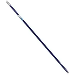 Blau lackierter Metallstiel 140x22mm (12 Stück)