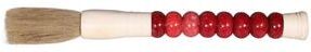 "Artissance 12"" Medium Red Jade Abacus Calligraphy Brush"