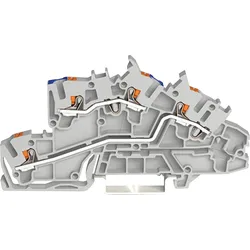 WAGO 2203-7649 - Installationsetagenklemme, 2,5 mm2, N/L, grau