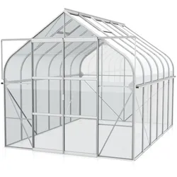 Vitavia Gewächshaus "Diana 8300",aluminium eloxiert,8,3 m2