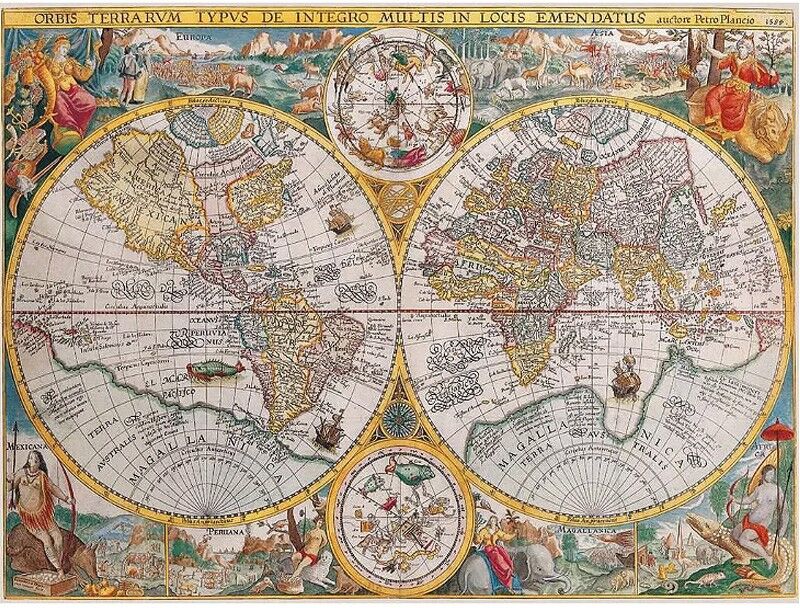 Ravensburger Puzzle Mappemonde 1594 - 1500 pcs