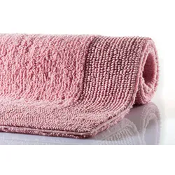 RHOMTUFT Badteppich PRESTIGE/EXQUISIT rosenquarz 45 x 60 cm