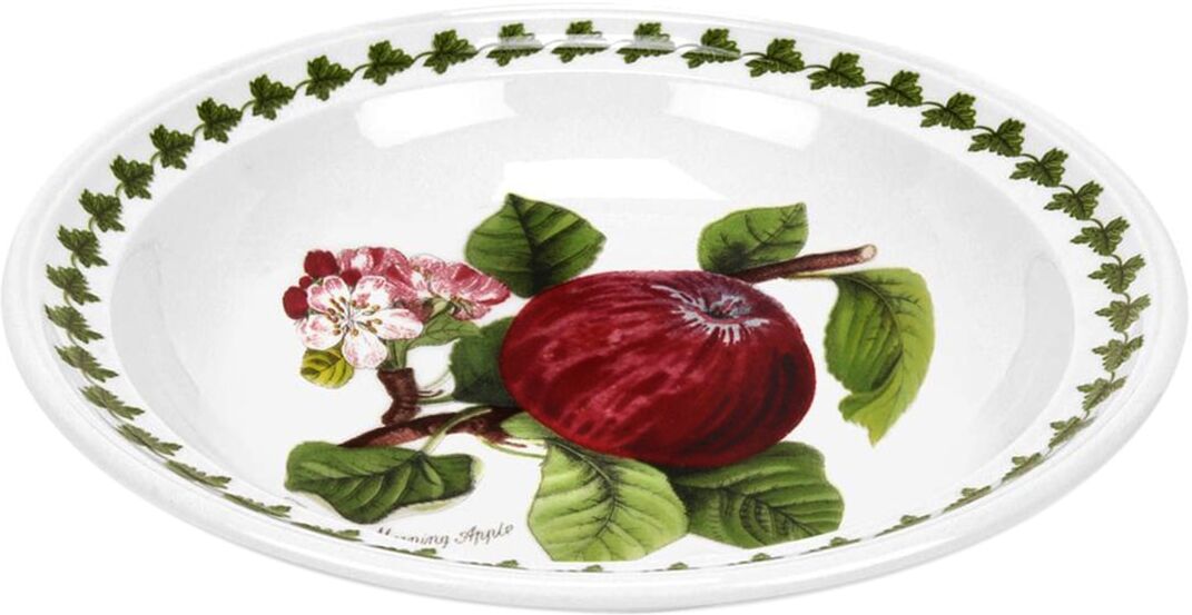 Portmeirion Plato hondo Pomona Manzana . Multicolor