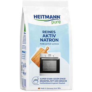 Heitmann Natron pure, Reines Aktiv Natron, Pulver, Natriumhydrogencarbonat zum Reinigen, 400 g
