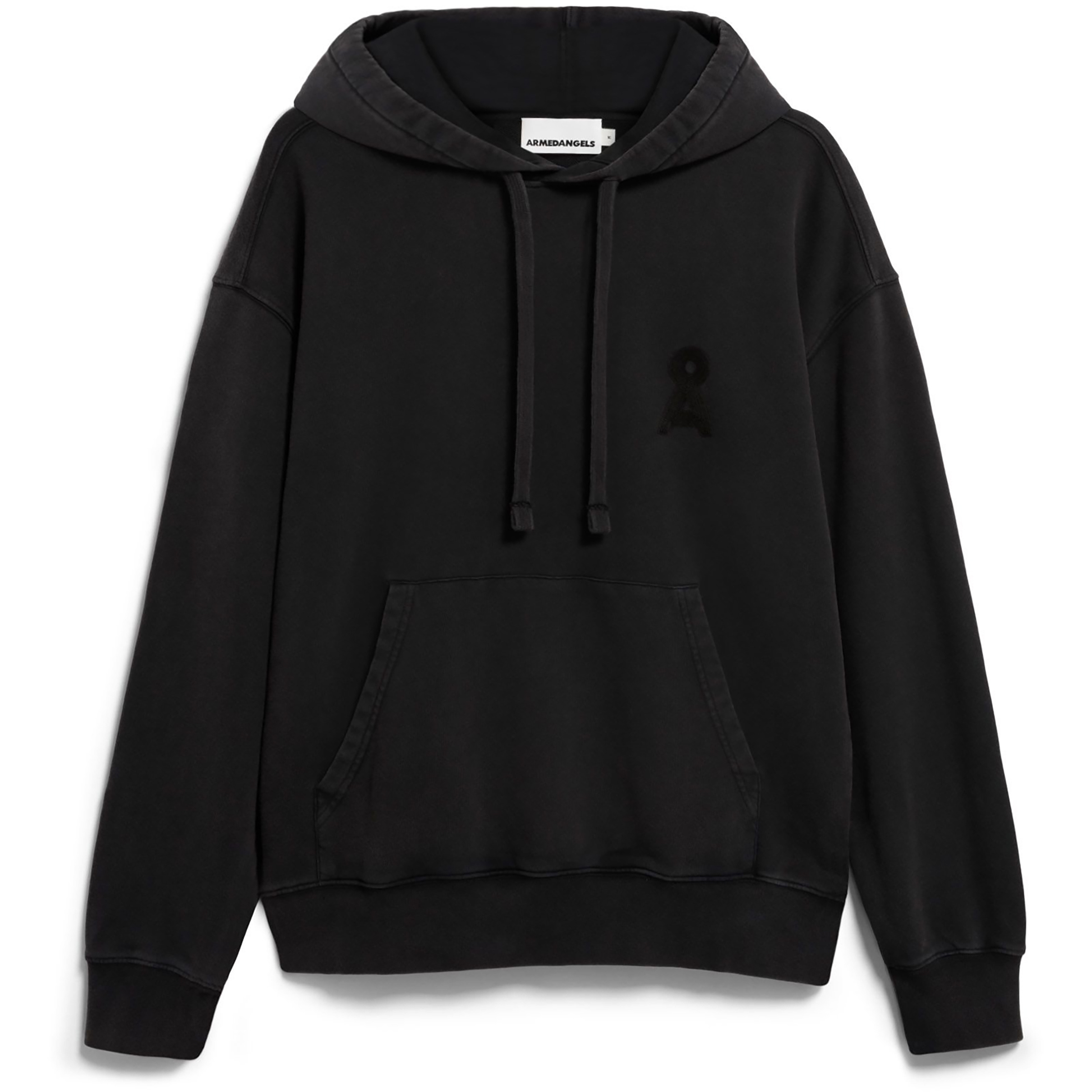 Armedangels Iconic å Kiraan Gmt Dye Herren Hoodies schwarz Größe M Lifestyle Hautfreundlich
