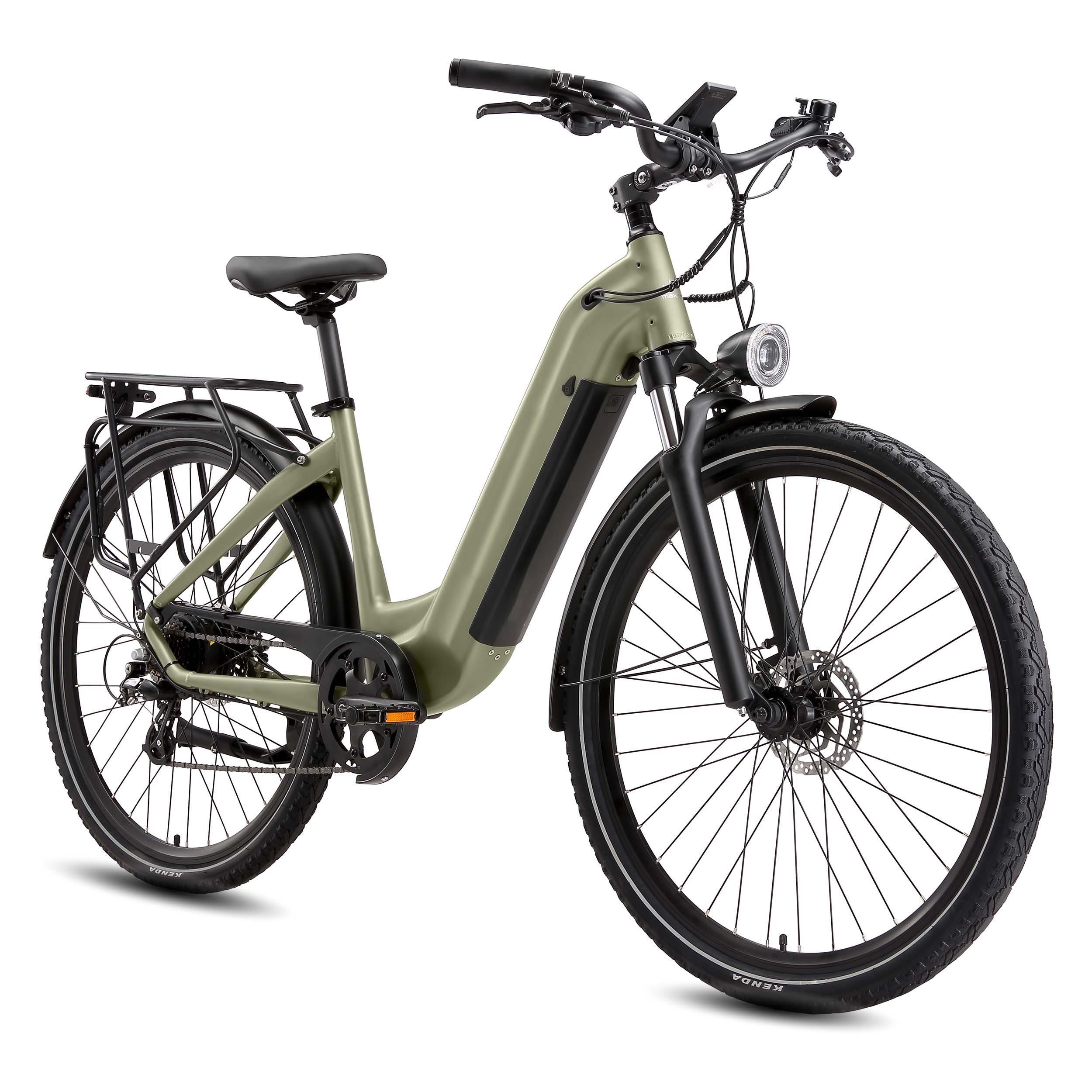E-Bike Cityrad Marathon E-Fahrrad 810WH Pedelec, 36V 22,5AH 100km Reichweite Kettenschaltung, Heckmotor, 810Wh, Cityrad 7Gang Shimano,Scheibenbremsen