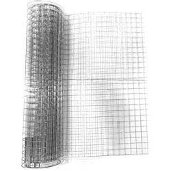 POWERTEC GARDEN 2er Set Drahtgitter verzinkt ca. 5 x 0,5 m