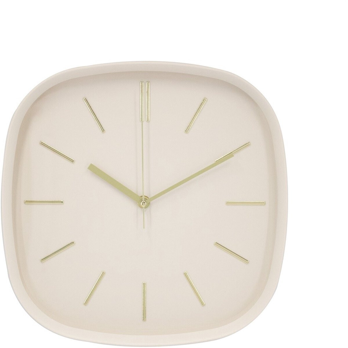HomeBound by KY Wandklok Luno 30cm off-white Analoog Wandklok
