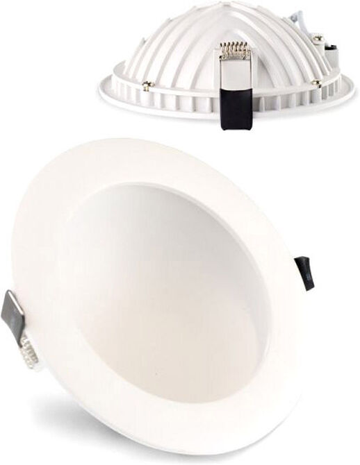 Isoled Led Downlight Luna 12w, Indirektes Licht, Weiß, Neutralweiß