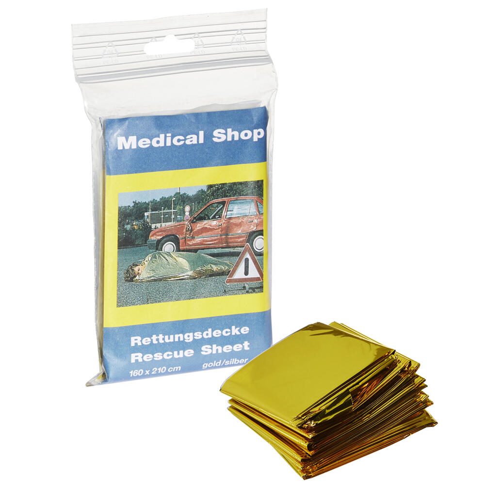 Holthaus Medical Rettungsdecke 160,0 x 210,0 cm 18620