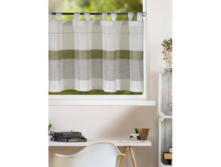 Panneaux HOMING Aurelia Gr. 1, grün, B:140cm H:245cm, Polyester, Gardinen, Panneaux, Fertigschal