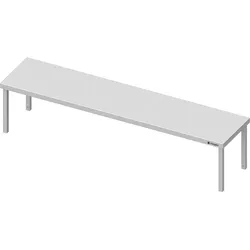Stalgast Aufsatzbord, 1500x400x400 mm, verschweißt