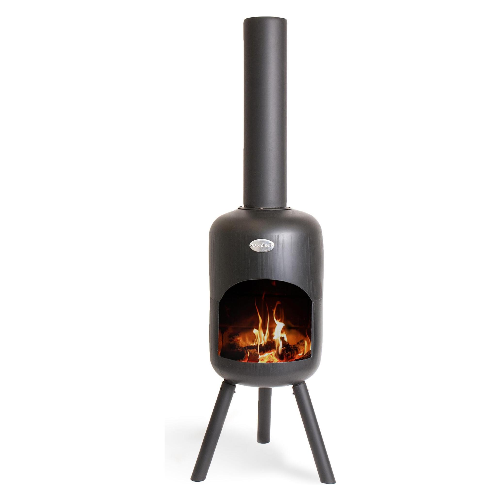 Bonfeu BonSelo Gartenkamin Schwarz (42600035)