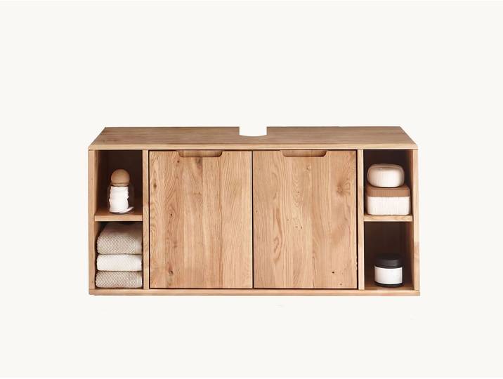 Waschbecken-Unterschrank Miora - H60xB70xT40 cm