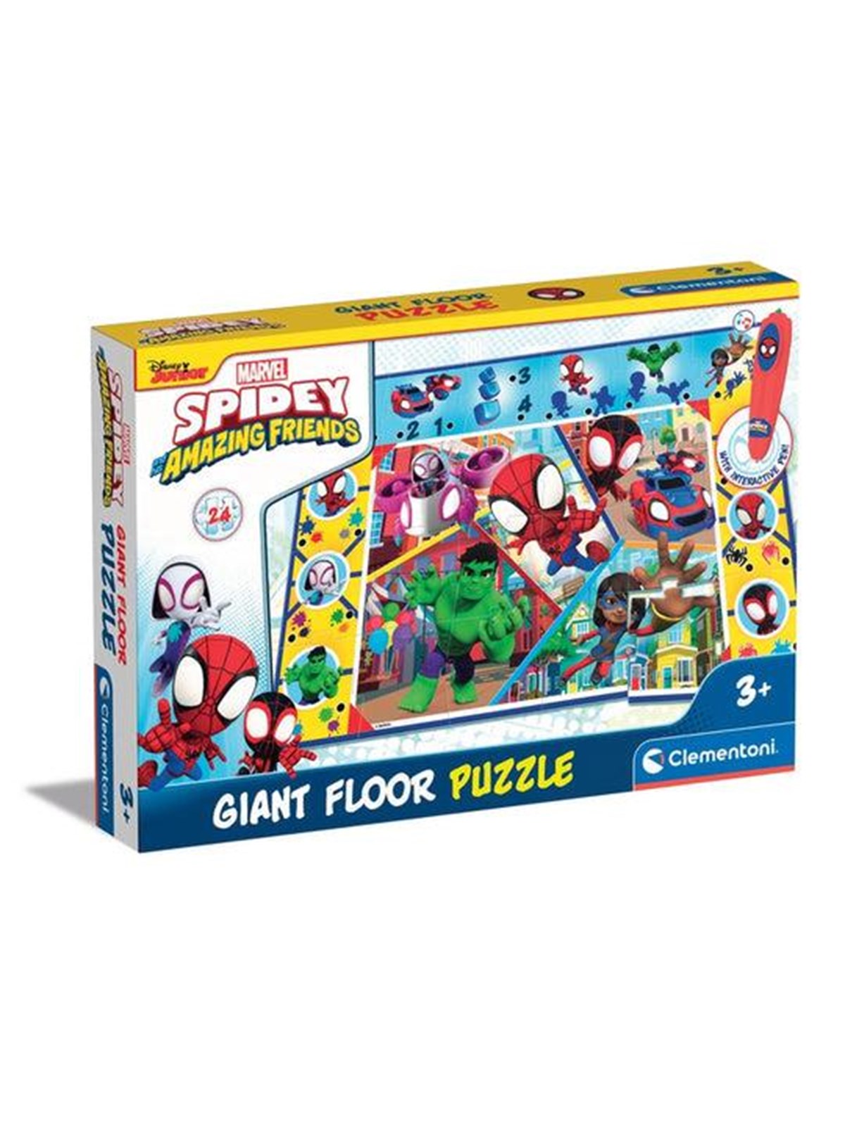 Clementoni Quiz-Puzzle Marvel Spidey 2D Puzzles
