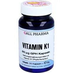 Vitamin K1 60Ug Gph Kapseln 30 ST