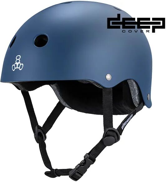 Helm Triple Eight Deep Cover (L-XL - Navy Mat)