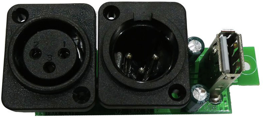 Ersatzteil Platine (Dmx/usb) Led Kls Scan Pro (Crt As Dmx-Usb-Power-Long V2.1)