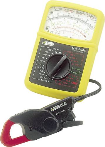 Chauvin Arnoux C.A 5005 + MN 89 Hand-Multimeter analog CAT III 600V