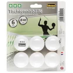 Idena Tischtennisbälle 6 Stück