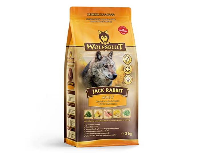 Wolfsblut Jack Rabbit - 2 kg - konijn - droogvoer - hondenvoer - graanvrij